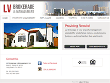 Tablet Screenshot of longbeachhomes4rent.com